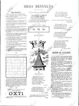 BLANCO Y NEGRO MADRID 17-03-1900 página 23