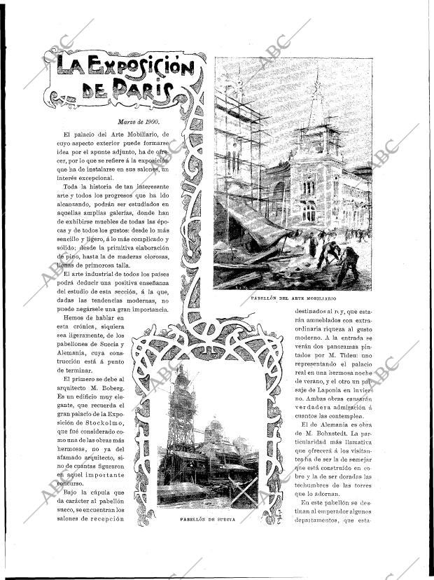 BLANCO Y NEGRO MADRID 17-03-1900 página 5