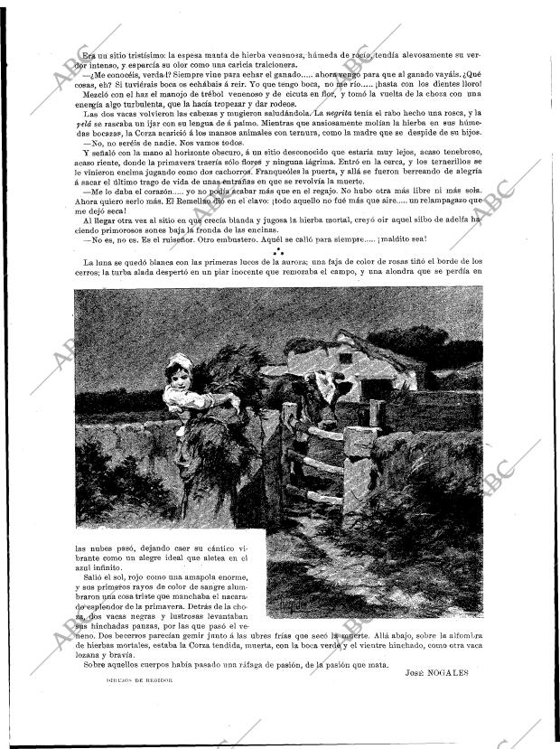 BLANCO Y NEGRO MADRID 31-03-1900 página 21
