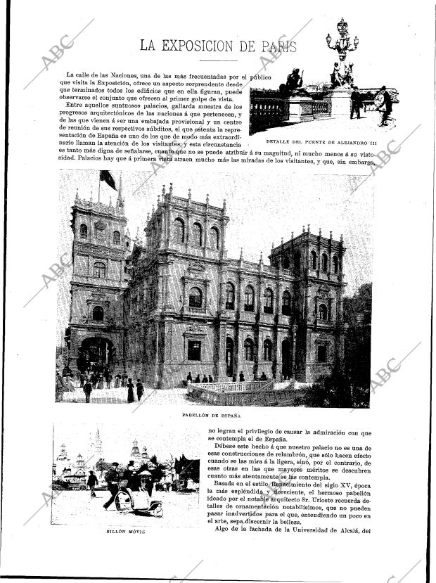 BLANCO Y NEGRO MADRID 09-06-1900 página 5