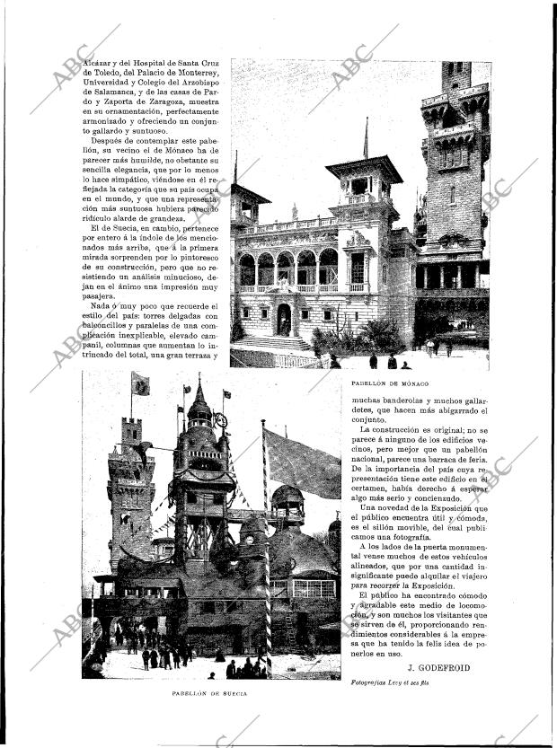 BLANCO Y NEGRO MADRID 09-06-1900 página 6