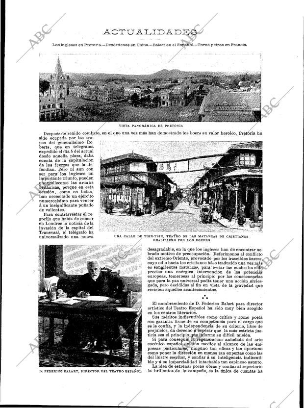 BLANCO Y NEGRO MADRID 16-06-1900 página 9