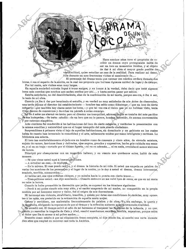 BLANCO Y NEGRO MADRID 23-06-1900 página 15