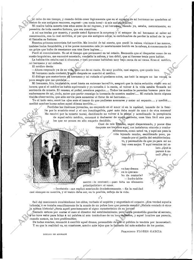 BLANCO Y NEGRO MADRID 23-06-1900 página 16