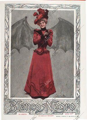 BLANCO Y NEGRO MADRID 01-07-1900 página 1