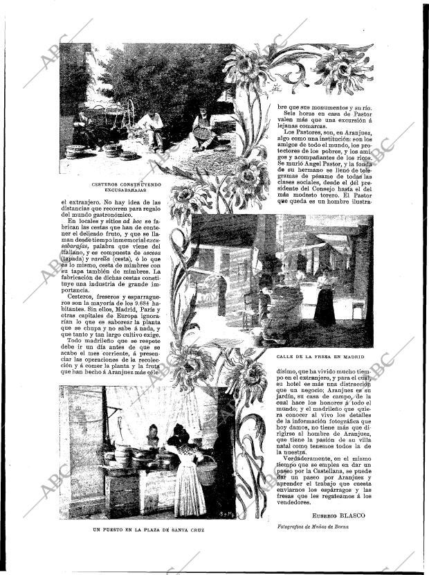 BLANCO Y NEGRO MADRID 01-07-1900 página 16