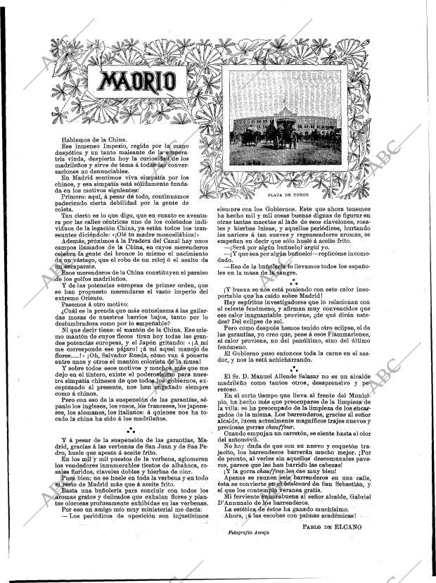 BLANCO Y NEGRO MADRID 01-07-1900 página 17