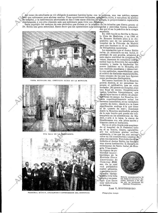 BLANCO Y NEGRO MADRID 01-07-1900 página 6