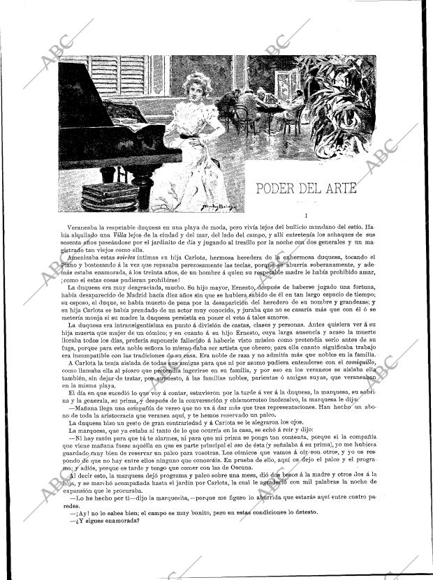 BLANCO Y NEGRO MADRID 08-07-1900 página 2