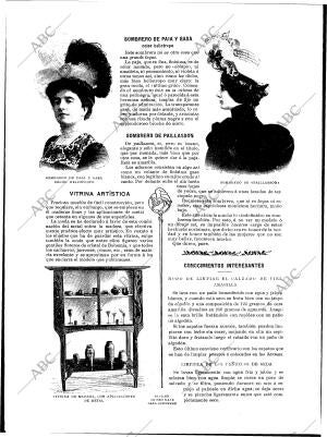 BLANCO Y NEGRO MADRID 11-08-1900 página 12