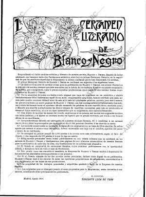 BLANCO Y NEGRO MADRID 18-08-1900 página 17