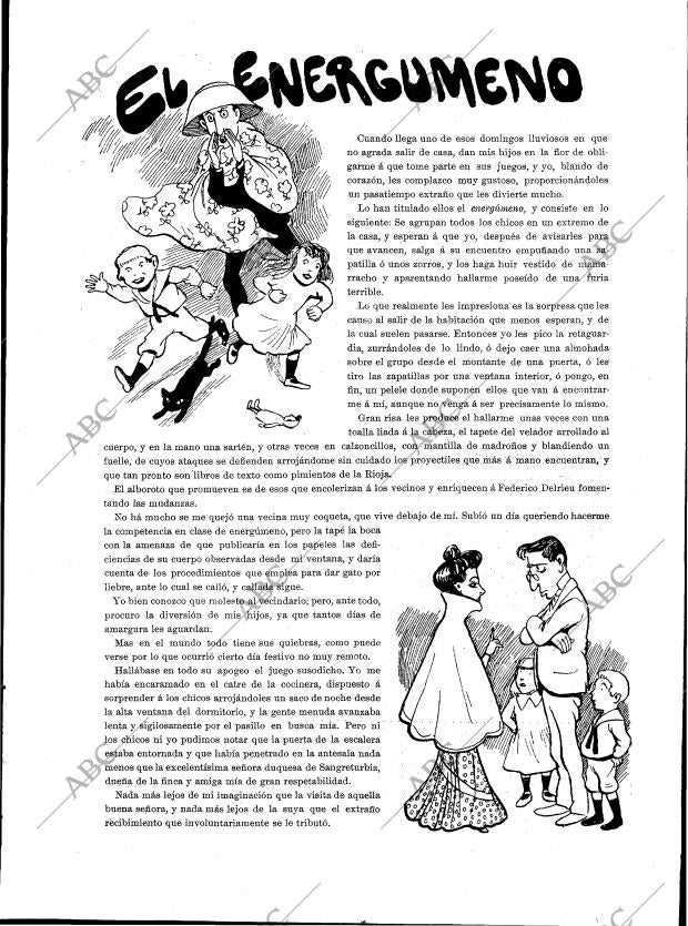 BLANCO Y NEGRO MADRID 18-08-1900 página 5