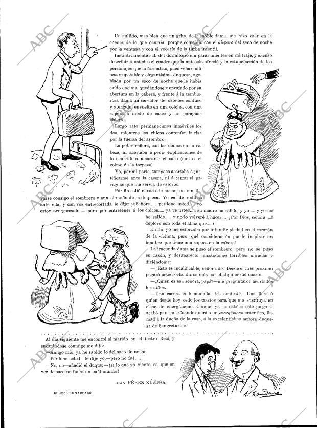 BLANCO Y NEGRO MADRID 18-08-1900 página 6