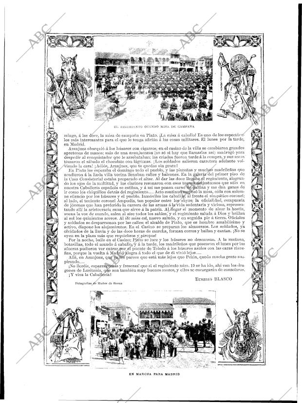BLANCO Y NEGRO MADRID 29-09-1900 página 16