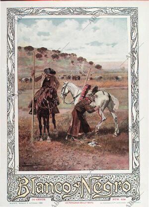 BLANCO Y NEGRO MADRID 06-10-1900 página 1