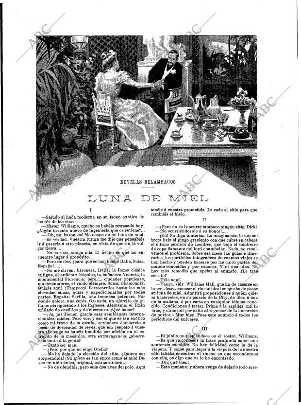 BLANCO Y NEGRO MADRID 06-10-1900 página 15