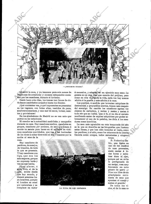 BLANCO Y NEGRO MADRID 06-10-1900 página 5