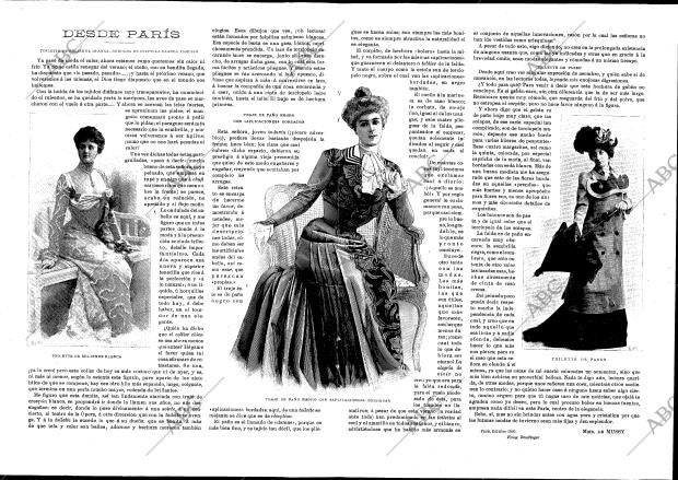 BLANCO Y NEGRO MADRID 13-10-1900 página 13