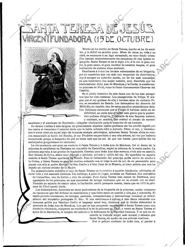 BLANCO Y NEGRO MADRID 13-10-1900 página 19