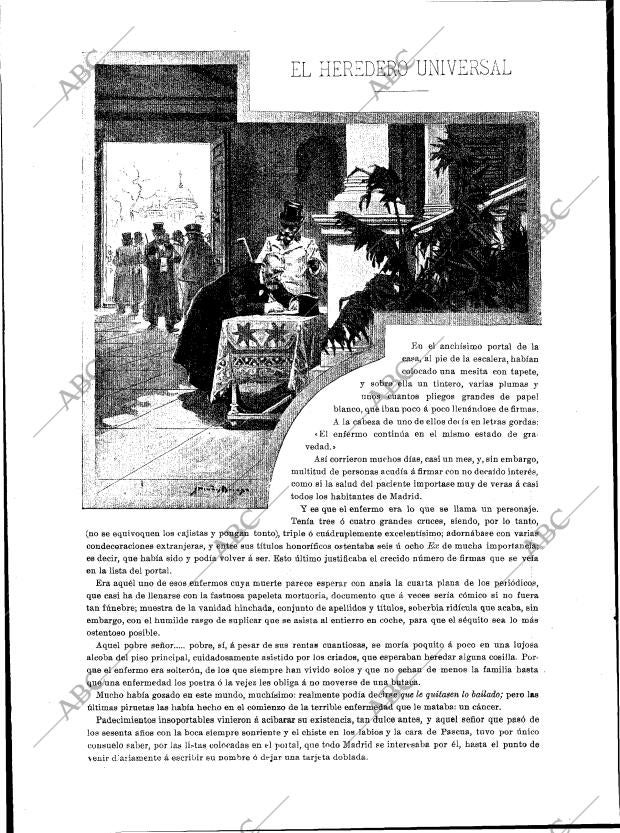 BLANCO Y NEGRO MADRID 13-10-1900 página 2