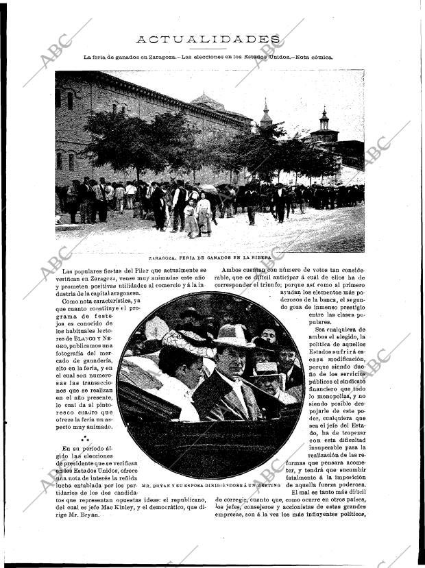 BLANCO Y NEGRO MADRID 13-10-1900 página 9