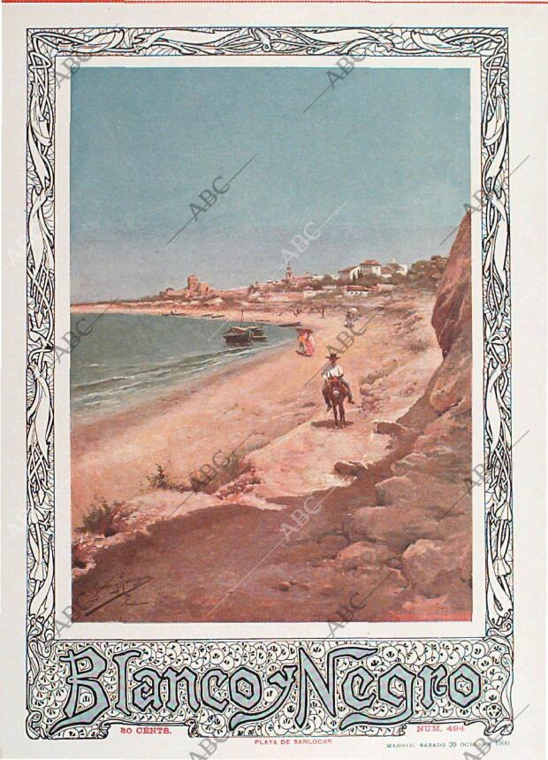 BLANCO Y NEGRO MADRID 20-10-1900 página 1