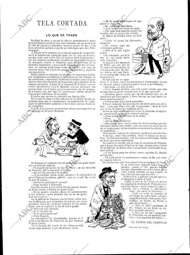 BLANCO Y NEGRO MADRID 20-10-1900 página 10