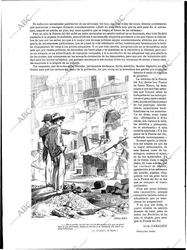 BLANCO Y NEGRO MADRID 20-10-1900 página 14