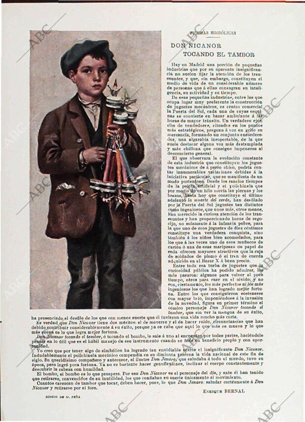 BLANCO Y NEGRO MADRID 20-10-1900 página 15