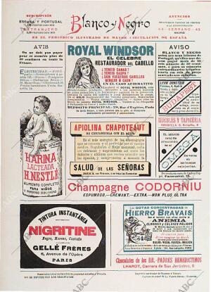BLANCO Y NEGRO MADRID 20-10-1900 página 20