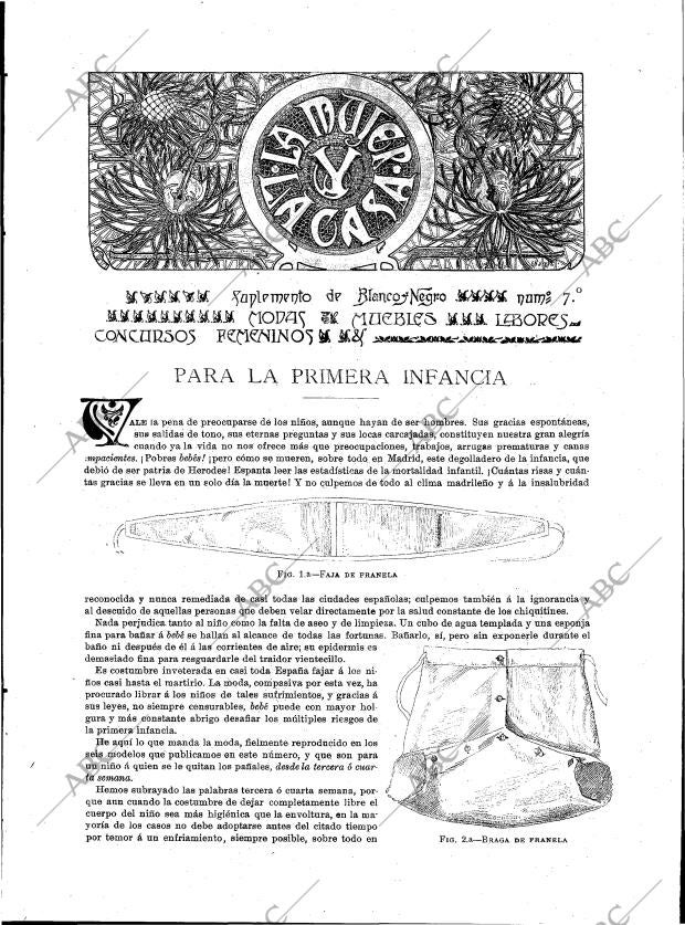 BLANCO Y NEGRO MADRID 27-10-1900 página 11