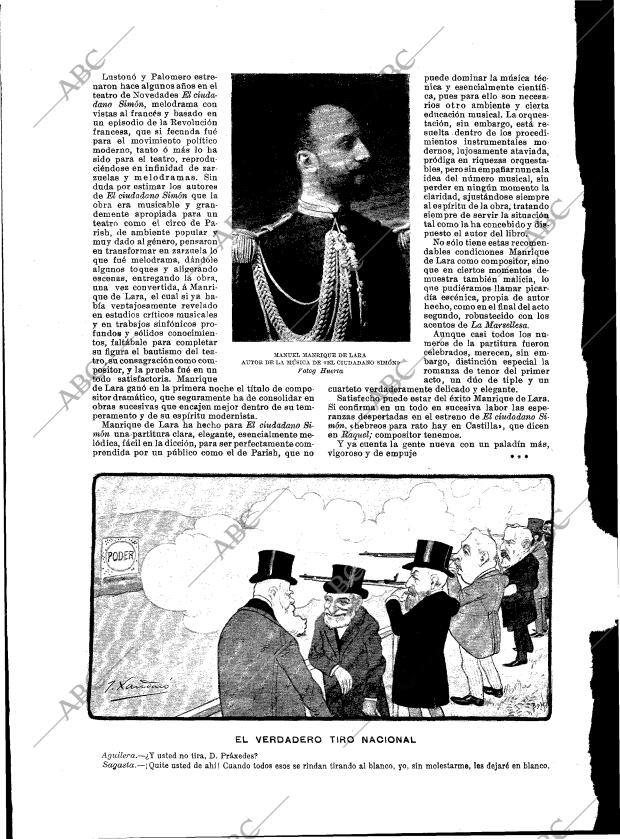 BLANCO Y NEGRO MADRID 15-12-1900 página 14