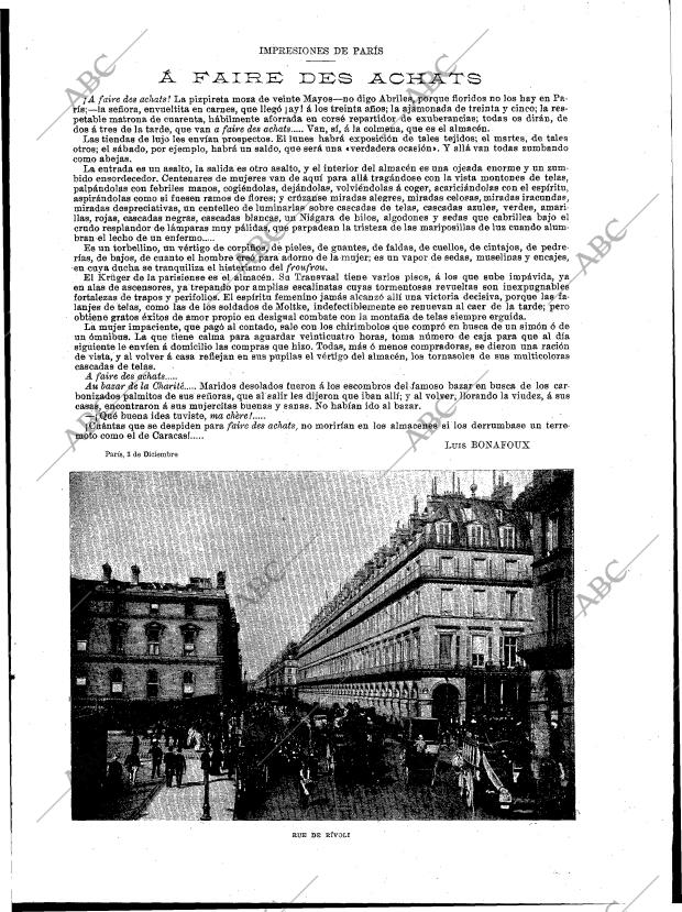 BLANCO Y NEGRO MADRID 15-12-1900 página 17