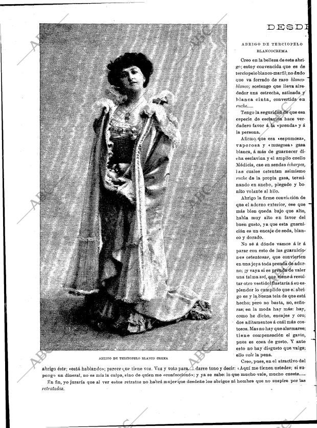 BLANCO Y NEGRO MADRID 19-01-1901 página 12