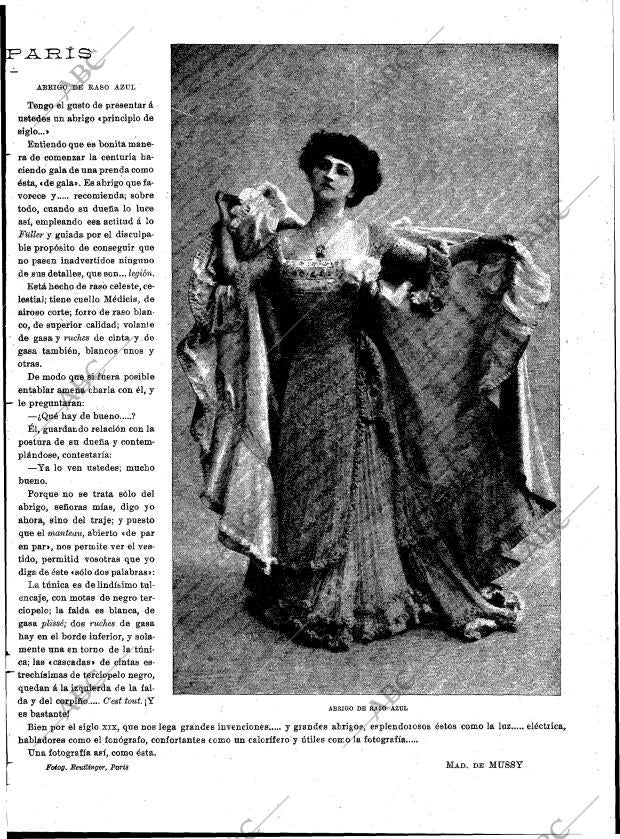 BLANCO Y NEGRO MADRID 19-01-1901 página 13