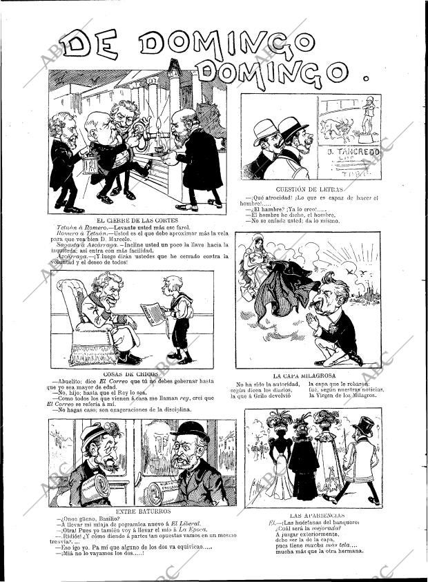 BLANCO Y NEGRO MADRID 19-01-1901 página 16