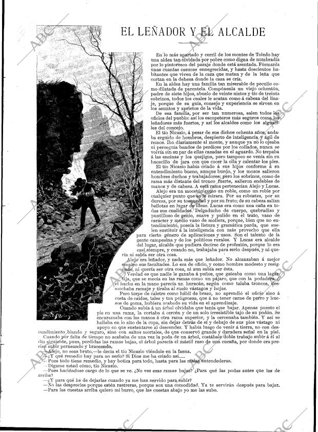 BLANCO Y NEGRO MADRID 19-01-1901 página 19