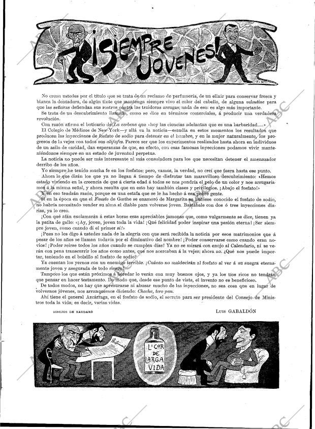 BLANCO Y NEGRO MADRID 19-01-1901 página 21