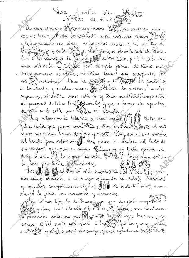 BLANCO Y NEGRO MADRID 19-01-1901 página 22