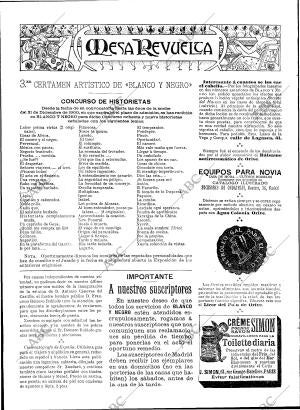 BLANCO Y NEGRO MADRID 19-01-1901 página 24