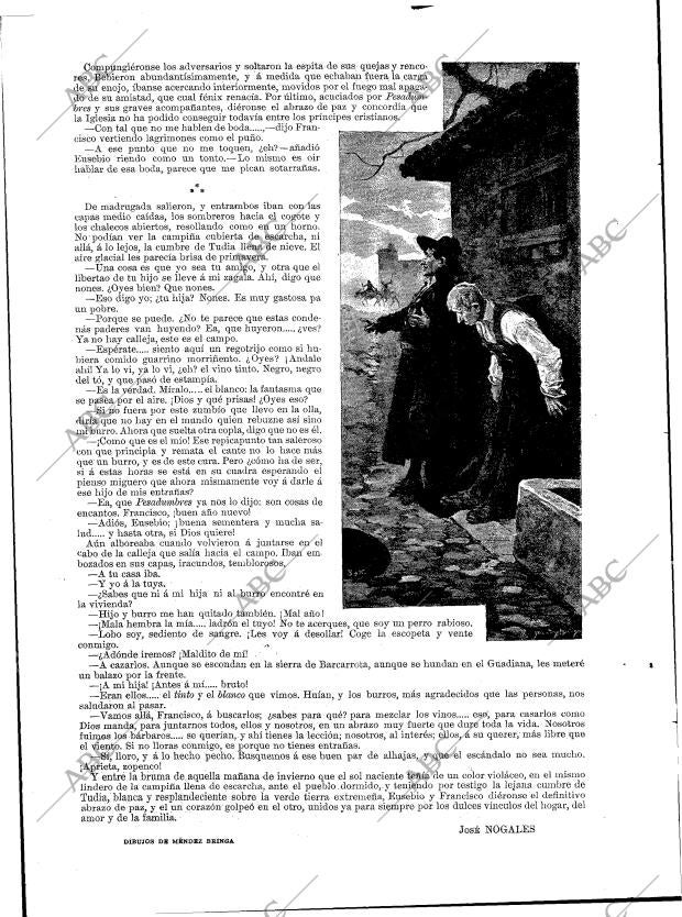 BLANCO Y NEGRO MADRID 26-01-1901 página 16