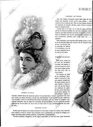 BLANCO Y NEGRO MADRID 26-01-1901 página 18