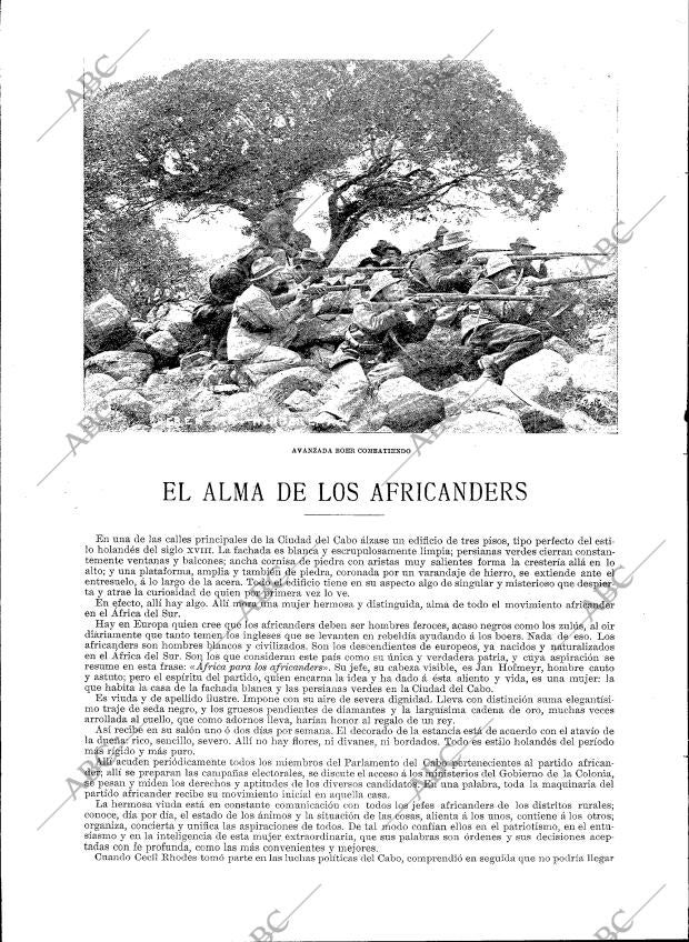 BLANCO Y NEGRO MADRID 26-01-1901 página 22