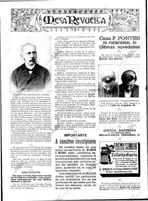 BLANCO Y NEGRO MADRID 26-01-1901 página 24