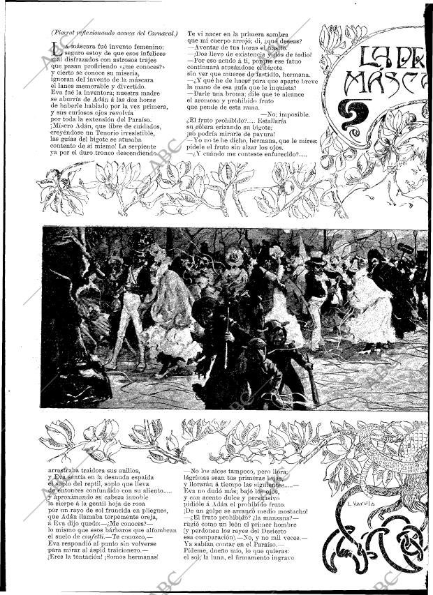 BLANCO Y NEGRO MADRID 16-02-1901 página 12