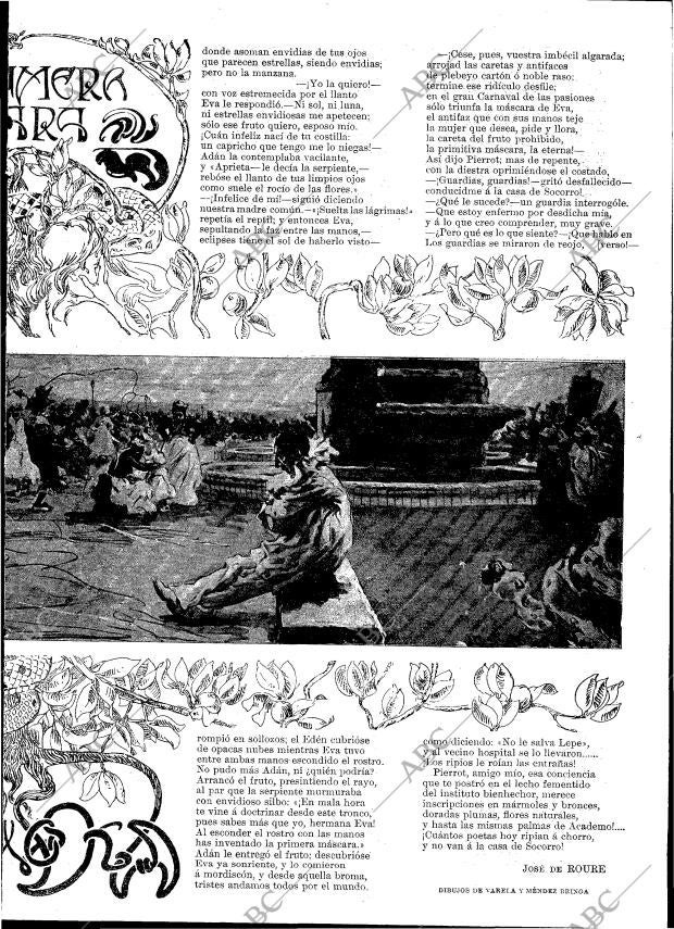 BLANCO Y NEGRO MADRID 16-02-1901 página 13