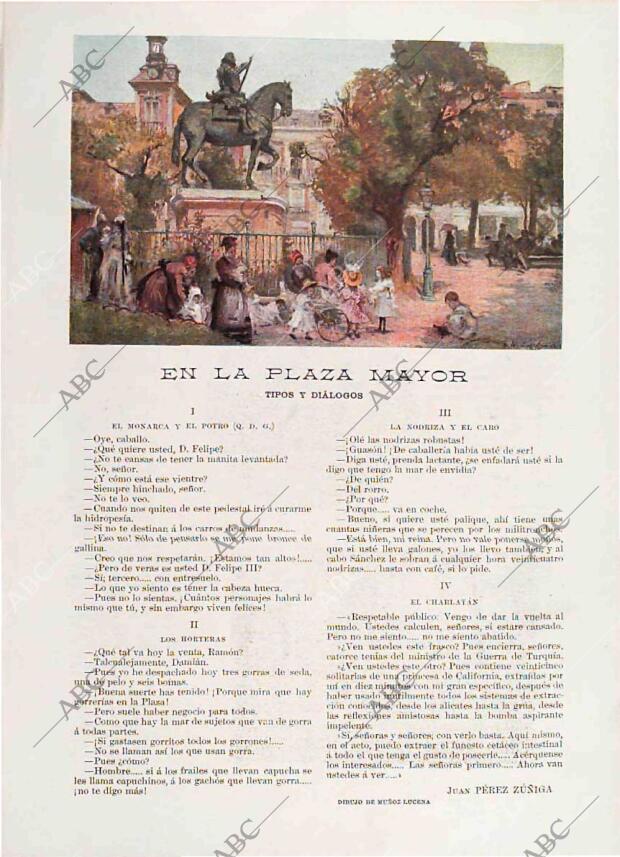 BLANCO Y NEGRO MADRID 16-02-1901 página 15