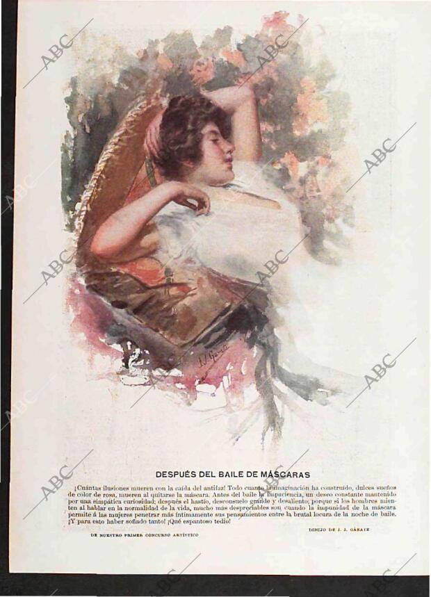 BLANCO Y NEGRO MADRID 16-02-1901 página 16