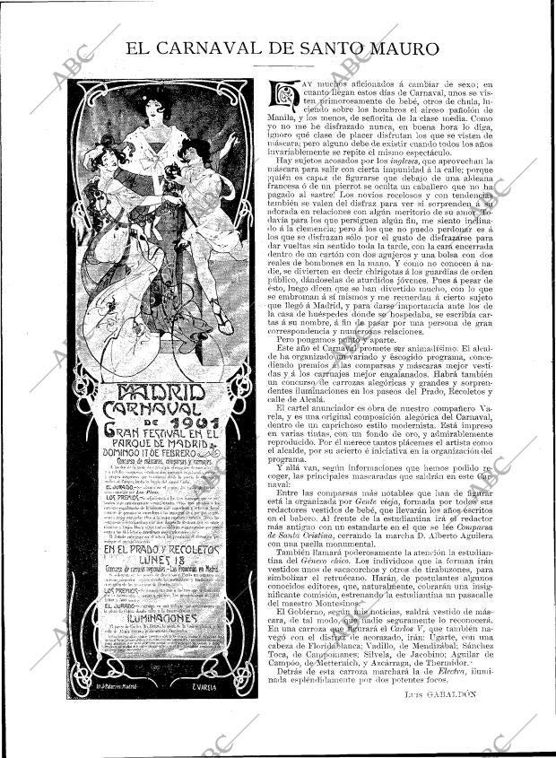 BLANCO Y NEGRO MADRID 16-02-1901 página 2