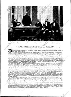 BLANCO Y NEGRO MADRID 16-02-1901 página 3